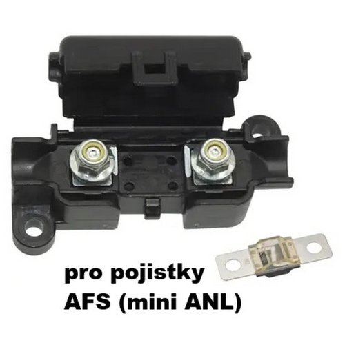 Parametre poistkového púzdra pre AFS (mini ANL) poistku