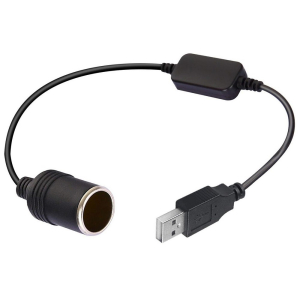 Redukcia s meničom napätia USB / CL zásuvka - 5V / 12V, 1A