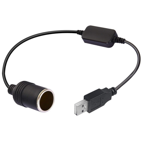 Redukcia s meničom napätia USB/CL zásuvka - 5V/12V, 1A