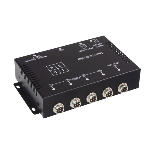 Použitie AHD/CVBS 4PIN kvadrátora, 4IN/1OUT