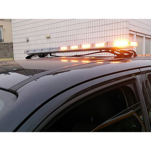 Použitie 12/24V modrej 1,2m LED rampy ECER65