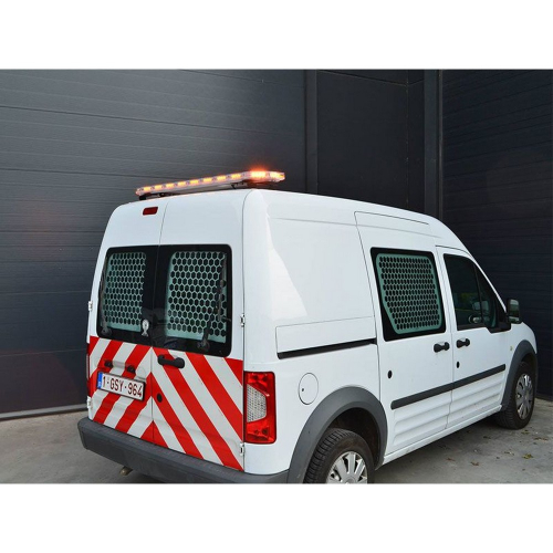 Montáž 12/24V modrej 1,2m LED rampy ECER65