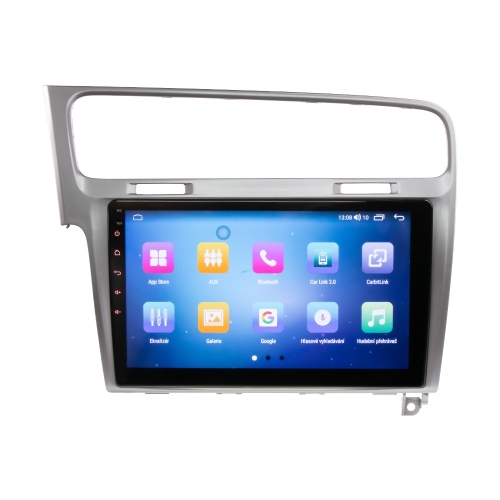Použitie multimediálneho autorádia pre VW Golf 7 s 10,1" LCD, Android, WI-FI, GPS, Carplay, Bluetooth, 2x USB, 4G
