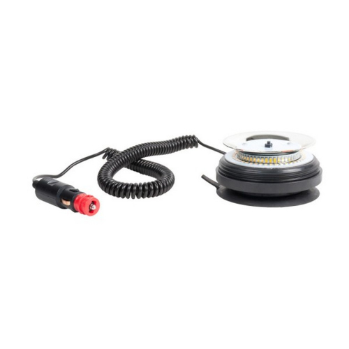 Použitie magnetického 12/24V oranžového 45xLED majaka ECER65