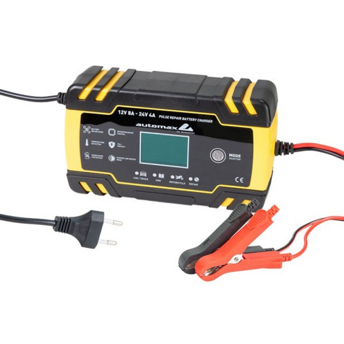 Mikroprocesorová automatická nabíjačka SMART 12V 8A 24V 4A