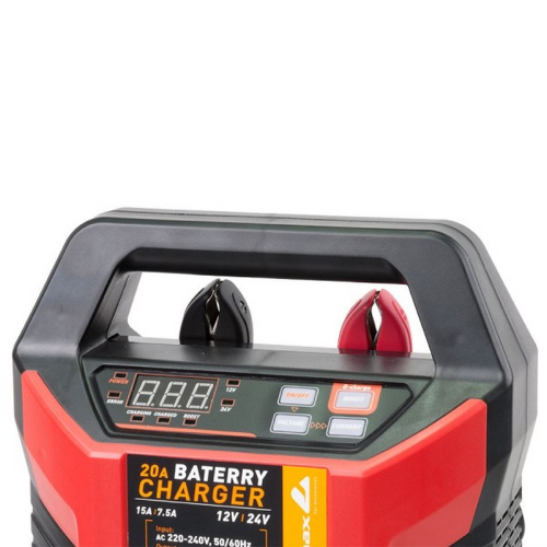 LCD displej autonabíjačky BOOST,WET,GEL,AGM,UNI 15A