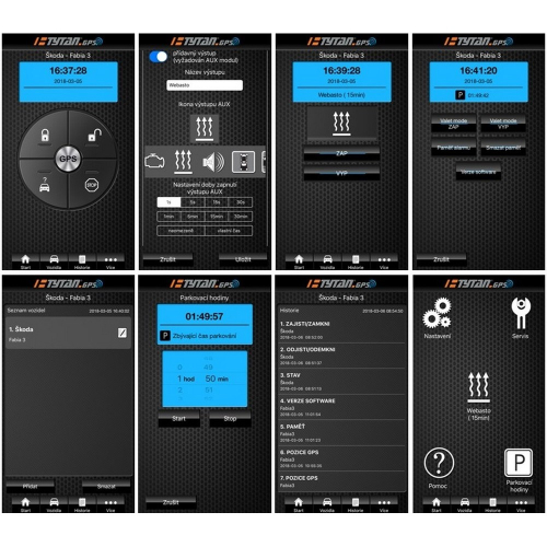 Ovládanie CAN-Bus 4G GSM/GPS autoalarmu TYTAN
