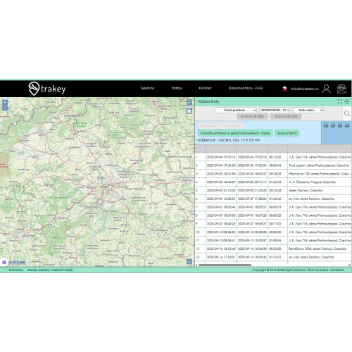 GPS vyhladavanie vozidla cez CAN-Bus 4G GSM/GPS autoalarm TYTAN TrakeyCar