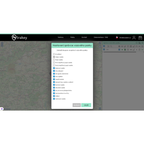 Najdenie vozidla cez CAN-Bus 4G GSM/GPS autoalarm TYTAN TrakeyCar