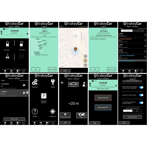 Ovládanie CAN-Bus 4G GSM/GPS autoalarmu TYTAN TrakeyCar