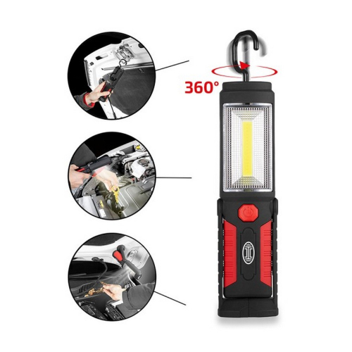 Funkcie COB LED montážnej lampy