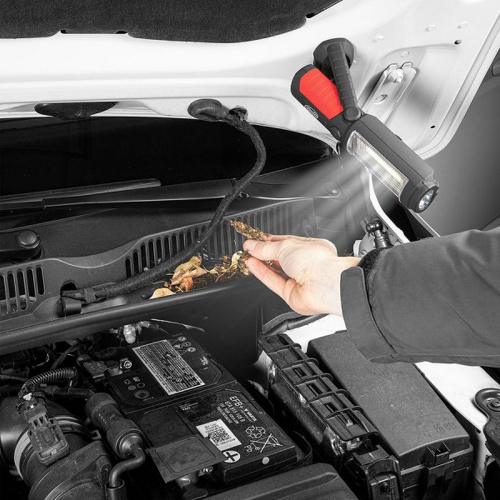 Použitie COB LED montážnej lampy