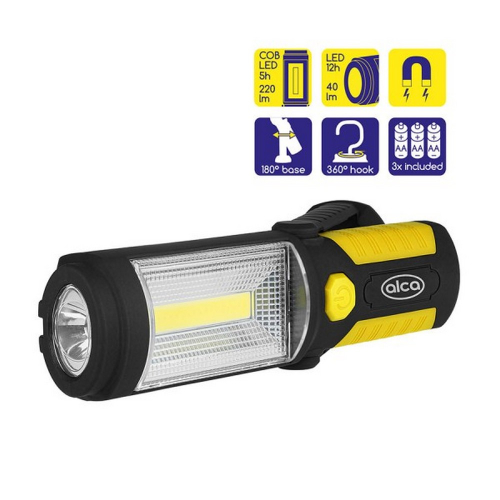 Parametre COB LED montážnej rampy 3xAA