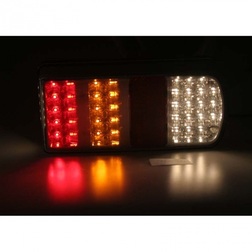 4-prvkové vozíkové LED světlo pravé