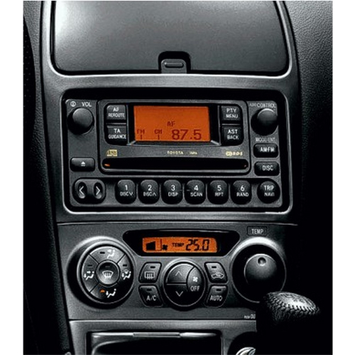 Použitie rámčeka pre 9" autorádio Toyota