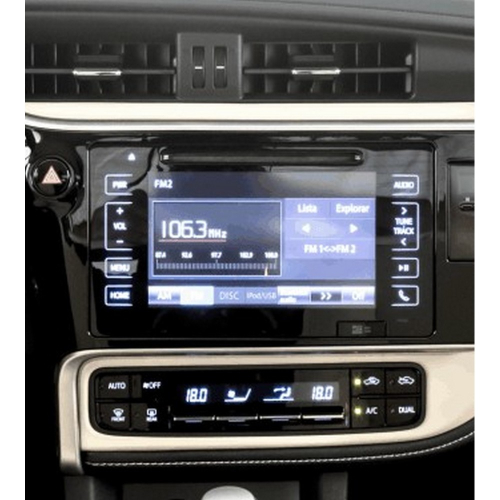 Použitie rámčeka 9" autorádia pre Toyota 2017- 