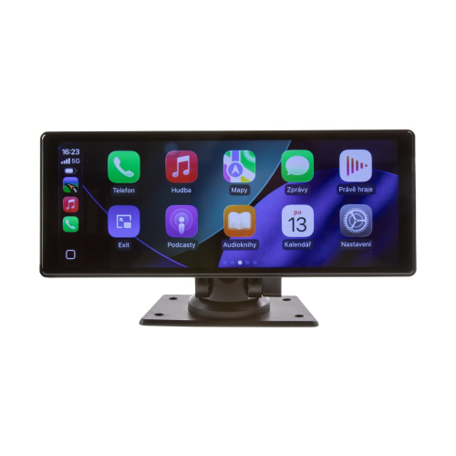 Použitie multimediálneho android 12/24V monitora s Apple CarPlay, Android auto, Bluetooth, micro SD, GPS, kamerový vstup