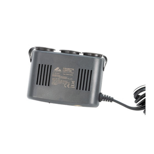 12V roztrojka zapalovača s USB HEAVY DUTY