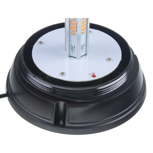 Svetelný zdroj 12/24V červeného 48x LED majáka na pevnú montáž