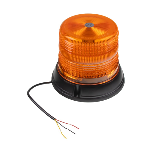 12-24V oranžový 48W LED maják ECER65 na pevnú montáž