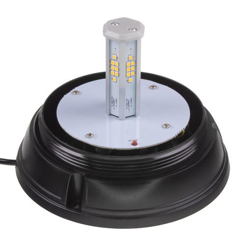 Použitie 12-24V oranžového 48W LED majáka ECER65 na pevnú montáž