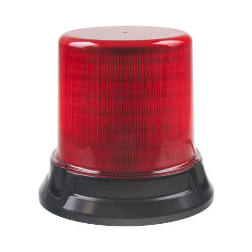 LED maják, 12-48V, 144x1W červený, pevná montáž, ECE R10