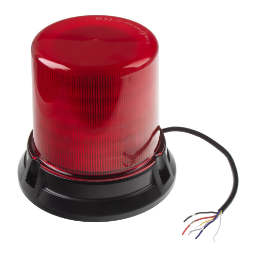 12-48V červený 144W LED maják na pevnú montáž ECER65