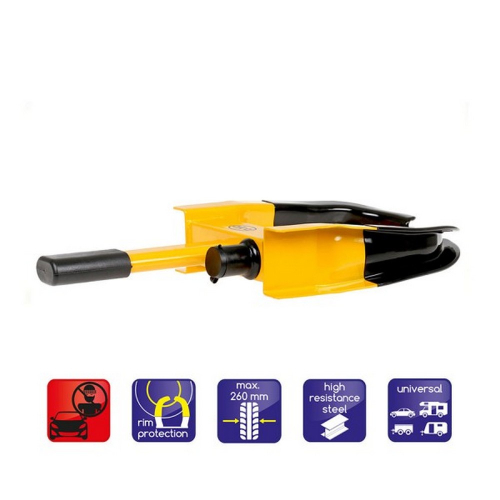 Parametre bezpečnostného zámku na koleso L Alca