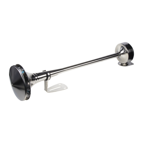 Singel-fanfára 640mm, nerezová, hlboký tón bez kompresora