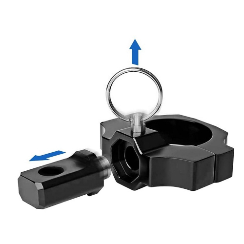 Veľkosť rýchloupínacieho držiaka pre predátory