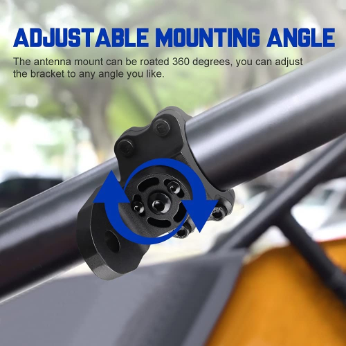 Montáž ø44-48mm držiaka pre predátory a svetlá