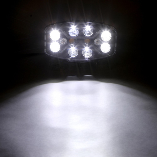 Diaľkové 80W LED svetlo s oranžovým LED predátorom a pozičným svetlom