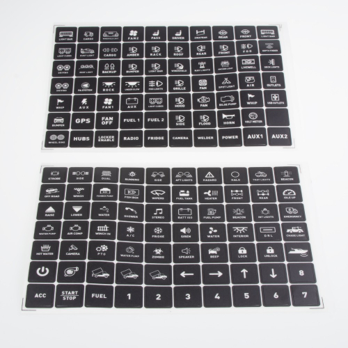 Nálepky 12/24V Bluetooth 6-kanálového diaľkovo ovládaného spínača 60A s diaľkovým ovládačom