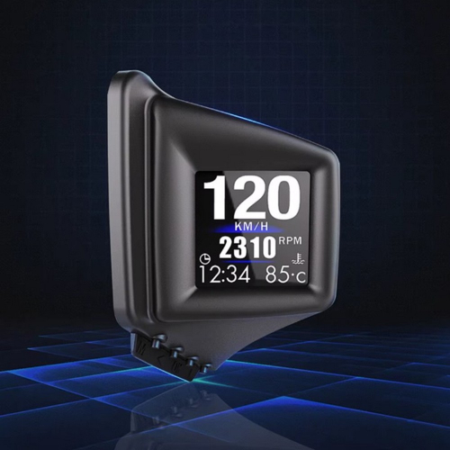 Palubný počítač s 1,88" LCD, OBDII, GPS meračom rýchlosti