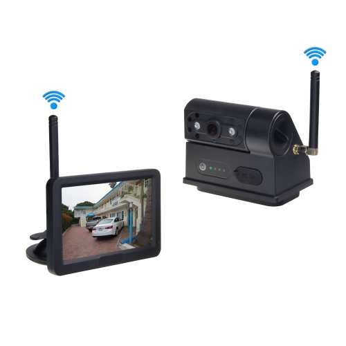 SET bezdrôtový digitálny kamerový systém s monitorom 5", kamera s akumulátorom