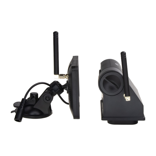 Použitie bezdrôtového digitálneho kamerového systému s 5" monitorom a kamerou s akumulátorom