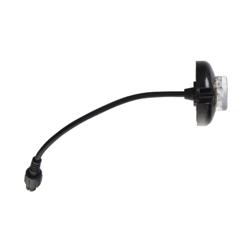 Oranžový 12/24V LED predátor s 36 režimami blikania