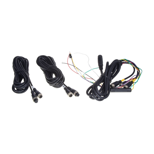 Príslušenstvo AHD kamerového setu s monitorom 12,3", dvojitou kamerou na ramene, DVR, inštalácia na pravú stranu