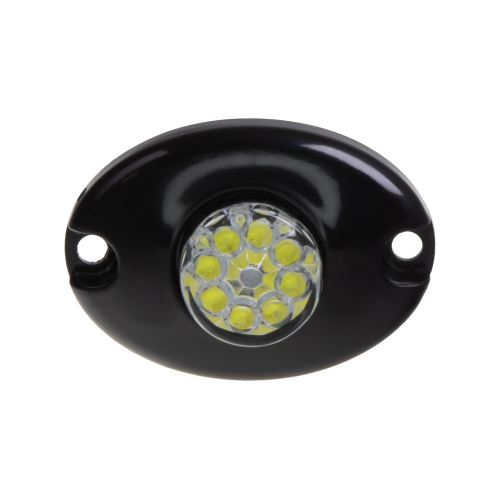 12/24V bílé výstražné LED predátory s 36 režimy blikání