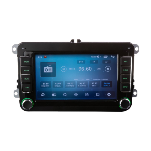 Autorádio pro VW, Škoda s 7" LCD, Android, WI-FI, GPS, CarPlay, Bluetooth, 4G, 2x USB
