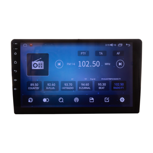 Autorádio s 9" LCD, Android, WI-FI, GPS, CarPlay, Bluetooth, 4G, 2x USB