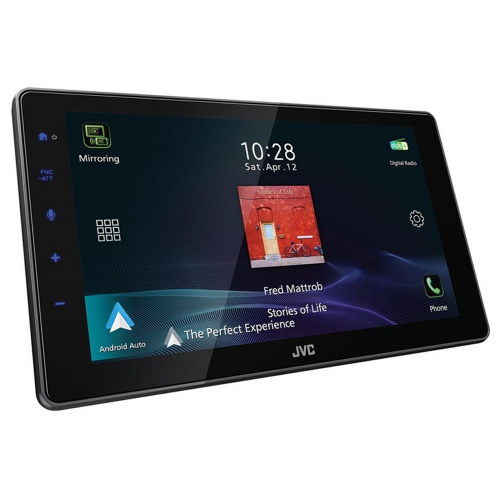 JVC KW-Z900DBW autorádio 1DIN DAB+ / FM autorádio/9" displej/USB/AV/Bluetooth/Bezdrať Apple CarPlay / Android Auto