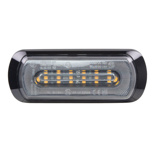 Homologizácia 12/24V oranžového pozičného svetla s LED predátorom ECER65