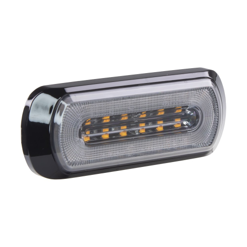 Uchytenie 12/24V oranžového pozičného svetla s LED predátorom ECER65