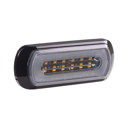 Uchytenie 12/24V červeného pozičného svetla s LED predátorom ECER65