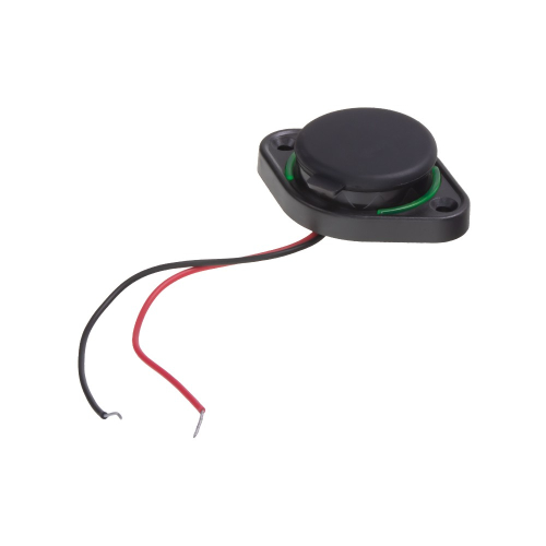 Zapojenie 12/24V povrchovej USB QC3.0+USB-C zásuvky so zeleným pdosvietením