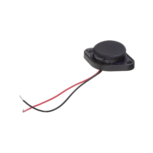 Zapojenie 12/24V povrchovej USB QC3.0+USB-C zásuvky s modrým pdosvietením