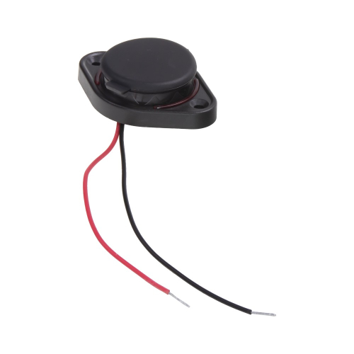 Zapojenie 12/24V povrchovej USB QC3.0+USB-C zásuvky s červeným pdosvietením