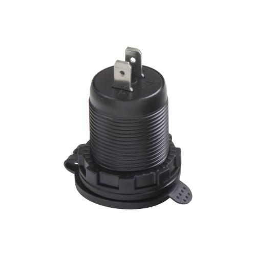 Zapojenie hliníkovej 12/24V vodeodolnej 2x USB QC3.0 a USBC nabíjačky so zeleným podsvietením