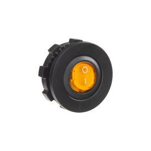 Spínač kolískový 12V / 20A - s oranžovým podsvietením